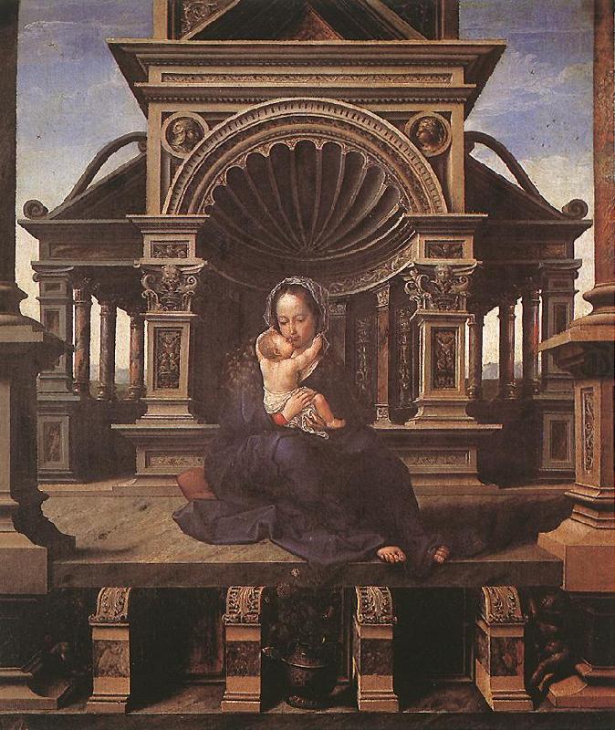 Virgin of Louvain dfg, GOSSAERT, Jan (Mabuse)